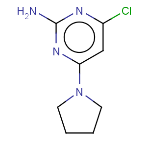 CAS No:263276-45-5 4-chloro-6-(1-pyrrolidinyl)-2-pyrimidinamine