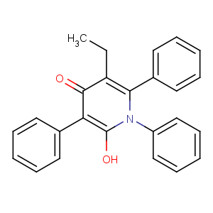 CAS No:263744-94-1 2(1H)-Pyridinone,5-ethyl-4-hydroxy-1,3,6-triphenyl-
