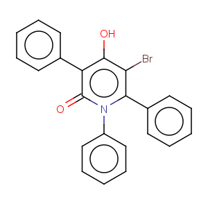 CAS No:263744-96-3 5-Bromo-4-hydroxy-1,3,6-triphenyl-1H-pyridin-2-one