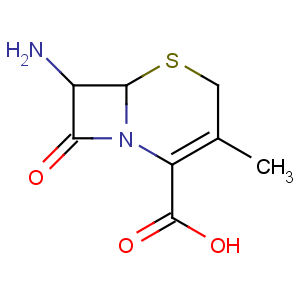 CAS No:26395-99-3 7-amino-3-methyl-8-oxo-5-thia-1-azabicyclo[4.2.0]oct-2-ene-2-carboxylic<br />acid