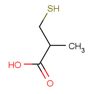 CAS No:26473-47-2 2-methyl-3-sulfanylpropanoic acid