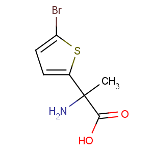 CAS No:264903-54-0 (2S)-2-amino-2-(5-bromothiophen-2-yl)propanoic acid