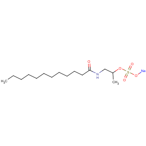 CAS No:26535-46-6 Dodecanamide,N-[2-(sulfooxy)propyl]-, sodium salt (1:1)