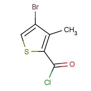 CAS No:265652-36-6 4-bromo-3-methylthiophene-2-carbonyl chloride