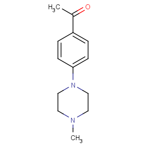 CAS No:26586-55-0 1-[4-(4-methylpiperazin-1-yl)phenyl]ethanone
