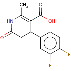 CAS No:265985-98-6 3-Pyridinecarboxylicacid, 4-(3,4-difluorophenyl)-1,4,5,6-tetrahydro-2-methyl-6-oxo-