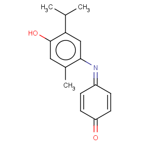 CAS No:2667-28-9 2,5-Cyclohexadien-1-one,4-[[4-hydroxy-2-methyl-5-(1-methylethyl)phenyl]imino]-