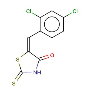 CAS No:26738-34-1 4-Thiazolidinone,5-[(2,4-dichlorophenyl)methylene]-2-thioxo-