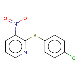 CAS No:26820-31-5 Pyridine,2-[(4-chlorophenyl)thio]-3-nitro-