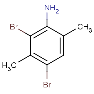 CAS No:26829-89-0 2,4-dibromo-3,6-dimethylaniline