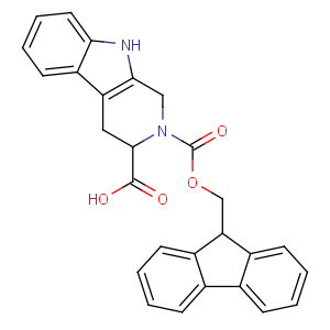 CAS No:268731-07-3 2-(9H-fluoren-9-ylmethoxycarbonyl)-1,3,4,9-tetrahydropyrido[3,<br />4-b]indole-3-carboxylic acid