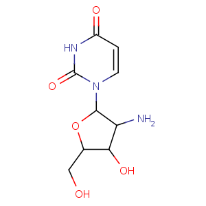 CAS No:26889-39-4 1-[(2R,3R,4S,<br />5R)-3-amino-4-hydroxy-5-(hydroxymethyl)oxolan-2-yl]pyrimidine-2,4-dione