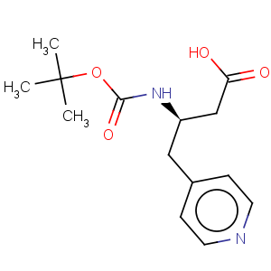 CAS No:269396-68-1 4-Pyridinebutanoicacid, b-[[(1,1-dimethylethoxy)carbonyl]amino]-, (bR)-
