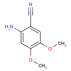 CAS No:26961-27-3 2-amino-4,5-dimethoxybenzonitrile