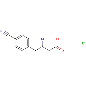 CAS No:269726-85-4 (3R)-3-amino-4-(4-cyanophenyl)butanoic acid