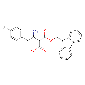 CAS No:270062-97-0 (2S)-3-amino-2-(9H-fluoren-9-ylmethoxycarbonyl)-4-(4-methylphenyl)<br />butanoic acid