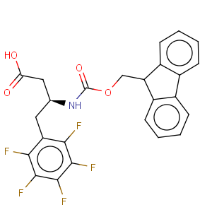 CAS No:270063-43-9 Benzenebutanoic acid, b-[[(9H-fluoren-9-ylmethoxy)carbonyl]amino]-2,3,4,5,6-pentafluoro-,(bS)-