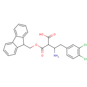 CAS No:270063-52-0 (2S)-3-amino-4-(3,<br />4-dichlorophenyl)-2-(9H-fluoren-9-ylmethoxycarbonyl)butanoic acid