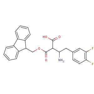 CAS No:270063-55-3 (2S)-3-amino-4-(3,<br />4-difluorophenyl)-2-(9H-fluoren-9-ylmethoxycarbonyl)butanoic acid