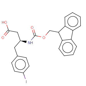 CAS No:270065-72-0 Benzenebutanoic acid, b-[[(9H-fluoren-9-ylmethoxy)carbonyl]amino]-4-iodo-,(bS)-