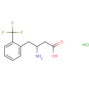 CAS No:270065-73-1 (3S)-3-amino-4-[2-(trifluoromethyl)phenyl]butanoic acid