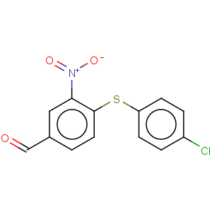 CAS No:270262-96-9 Benzaldehyde,4-[(4-chlorophenyl)thio]-3-nitro-