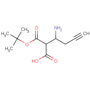 CAS No:270596-47-9 (2S)-3-amino-2-[(2-methylpropan-2-yl)oxycarbonyl]hex-5-ynoic acid