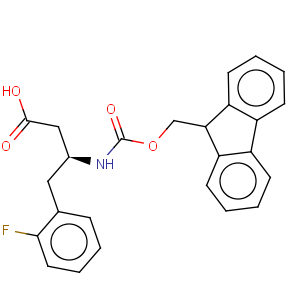 CAS No:270596-49-1 Fmoc-(S)-3-Amino-4-(2-fluorophenyl)butyric acid