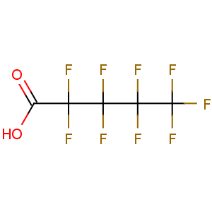 CAS No:2706-90-3 2,2,3,3,4,4,5,5,5-nonafluoropentanoic acid