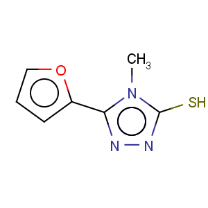 CAS No:27106-14-5 3H-1,2,4-Triazole-3-thione,5-(2-furanyl)-2,4-dihydro-4-methyl-