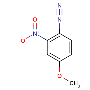 CAS No:27165-25-9 4-methoxy-2-nitrobenzenediazonium