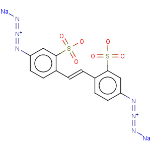 CAS No:2718-90-3 Benzenesulfonic acid,2,2'-(1,2-ethenediyl)bis[5-azido-, sodium salt (1:2)