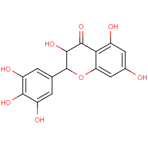CAS No:27200-12-0 (2R,3R)-3,5,7-trihydroxy-2-(3,4,5-trihydroxyphenyl)-2,<br />3-dihydrochromen-4-one