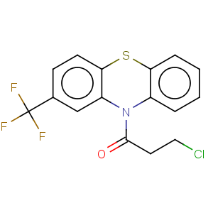 CAS No:27312-94-3 1-Propanone,3-chloro-1-[2-(trifluoromethyl)-10H-phenothiazin-10-yl]-