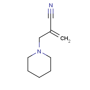CAS No:27315-95-3 2-(piperidin-1-ylmethyl)prop-2-enenitrile
