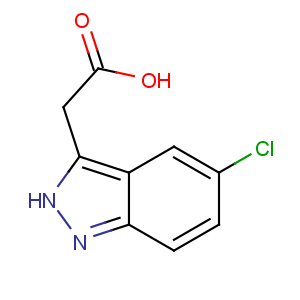 CAS No:27328-68-3 2-(5-chloro-2H-indazol-3-yl)acetic acid