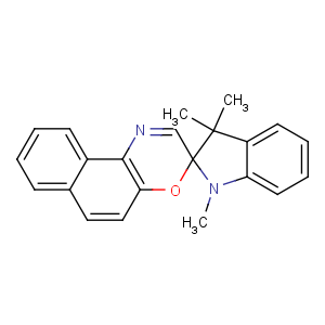 CAS No:27333-47-7 1',3',3'-trimethylspiro[benzo[f][1,4]benzoxazine-3,2'-indole]