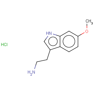 CAS No:2736-21-2 1H-Indole-3-ethanamine,6-methoxy-, hydrochloride (1:1)