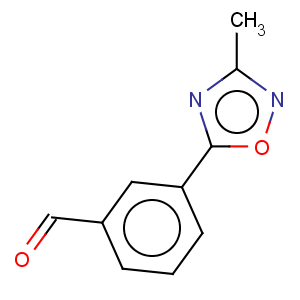 CAS No:273727-50-7 Benzaldehyde,3-(3-methyl-1,2,4-oxadiazol-5-yl)-