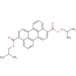 CAS No:2744-50-5 bis(2-methylpropyl) perylene-3,9-dicarboxylate