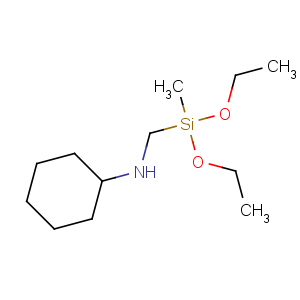 CAS No:27445-54-1 N-[[diethoxy(methyl)silyl]methyl]cyclohexanamine