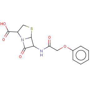 CAS No:27565-67-9 (6r)-3,3-didemethyl-6-[(phenoxyacetyl)amino]penicillanic acid