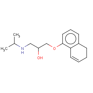 CAS No:27581-02-8 2-Propanol,1-[(5,6-dihydro-1-naphthalenyl)oxy]-3-[(1-methylethyl)amino]-