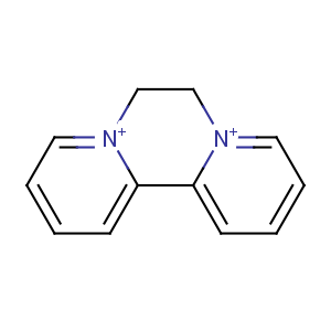 CAS No:2764-72-9 6,7-dihydrodipyrido[1,2-b:1',2'-e]pyrazine-5,8-diium