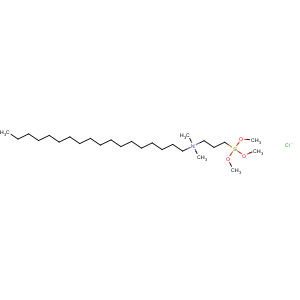 CAS No:27668-52-6 dimethyl-octadecyl-(3-trimethoxysilylpropyl)azanium