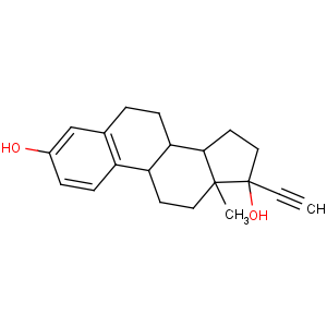 CAS No:276680-69-4 (8R,9S,13S,14S,17R)-17-ethynyl-13-methyl-7,8,9,11,12,14,15,<br />16-octahydro-6H-cyclopenta[a]phenanthrene-3,17-diol