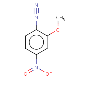 CAS No:27761-26-8 Benzenediazonium,2-methoxy-4-nitro-
