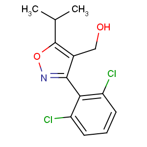 CAS No:278597-30-1 [3-(2,6-dichlorophenyl)-5-propan-2-yl-1,2-oxazol-4-yl]methanol