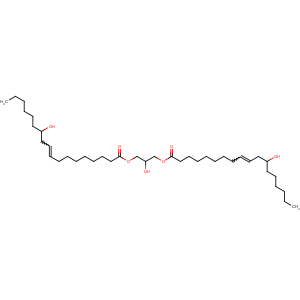 CAS No:27902-24-5 [2-hydroxy-3-[(E)-12-hydroxyoctadec-9-enoyl]oxypropyl]<br />(E)-12-hydroxyoctadec-9-enoate