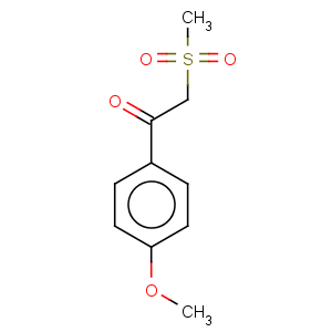 CAS No:27918-36-1 Ethanone,1-(4-methoxyphenyl)-2-(methylsulfonyl)-